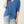 Load image into Gallery viewer, V-Neck Front Tie Blouse - Denim
