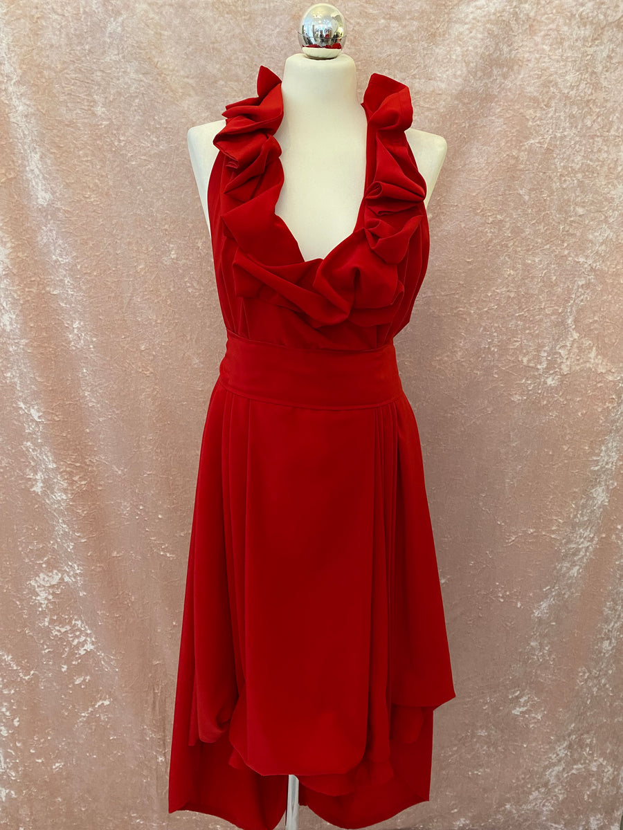 Blonde & Wise Bella Dress - Bright Red