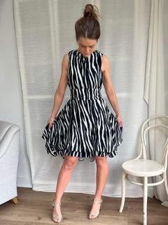 Blonde & Wise Mia Dress - Zebra Print