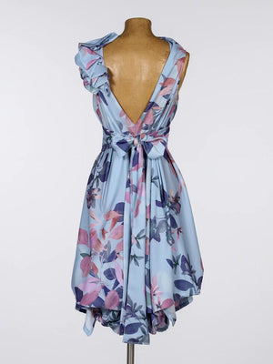 Blonde and Wise Mia Dress - Sky Floral