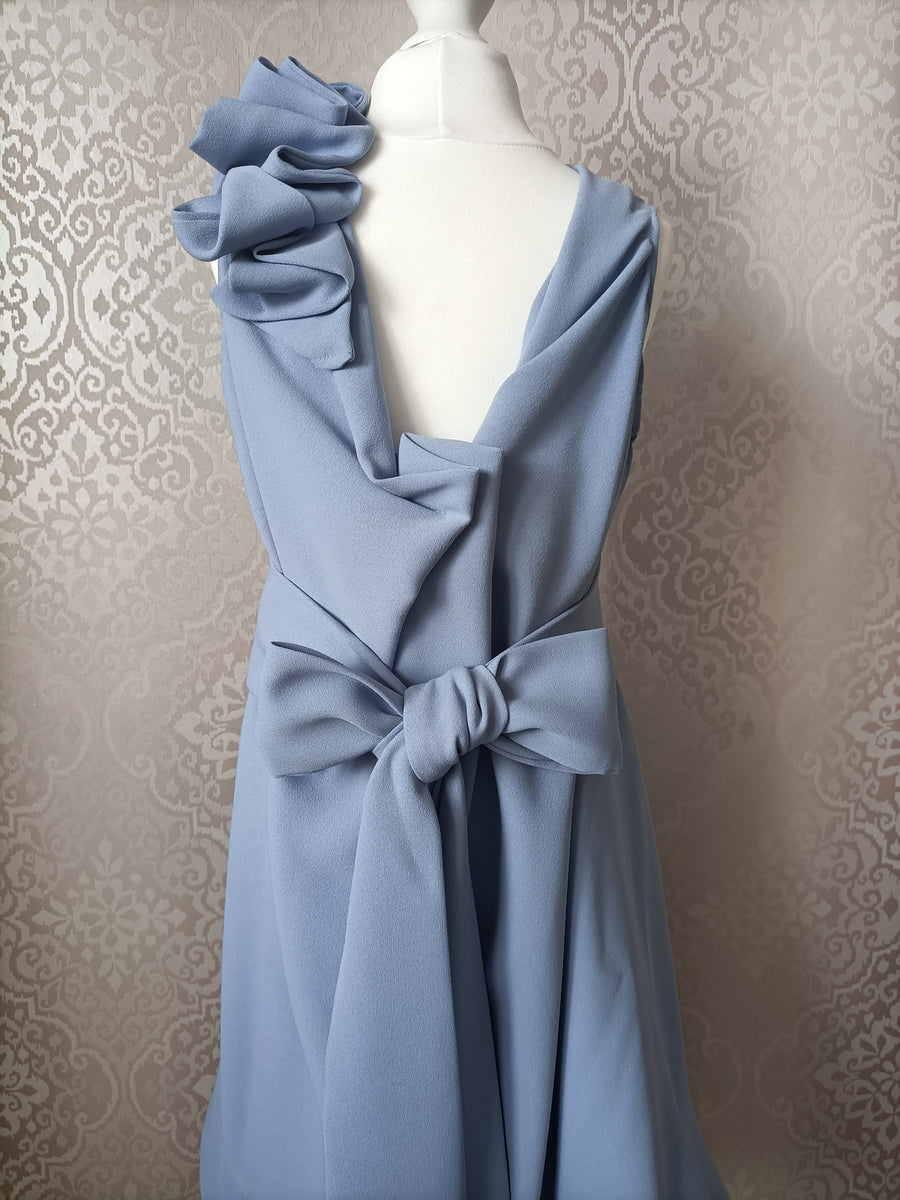 Mini Blonde & Wise Anna Dress - Dusty Blue