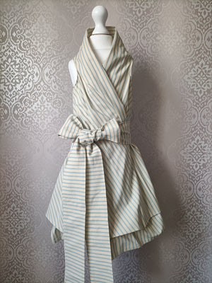 Mini Blonde & Wise Trench Dress - Blue Stripe