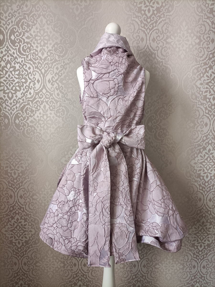 Mini Blonde & Wise Trench Dress - Ocean Rose Lavender