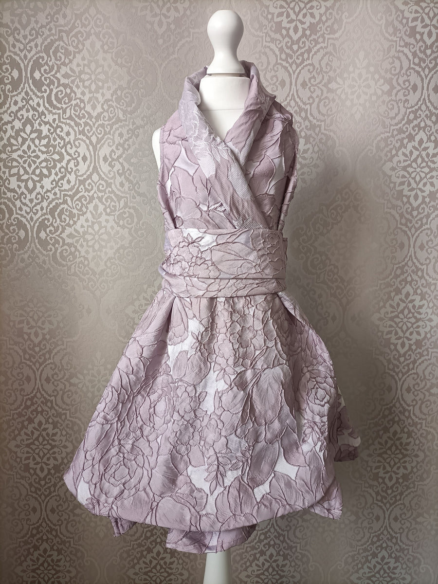 Mini Blonde & Wise Trench Dress - Ocean Rose Lavender